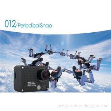Portable HD 1080P Wifi Action Sports Camera , Digital Video